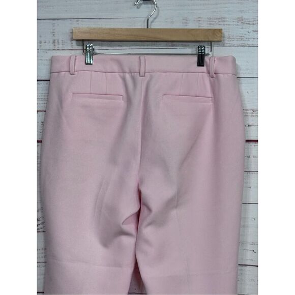 Talbots Women's Hampshire Ankle Dress Pants Size 14 Petite NWT pink Slacks 14P - Picture 4 of 9